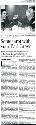 Some Tarot with your Earl Grey?