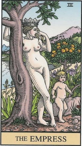 May is Taurus month & the Empress card in the Tarot