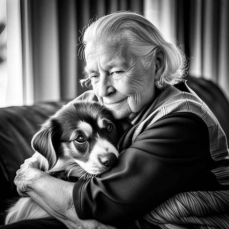 Women and Dog Women and Dog