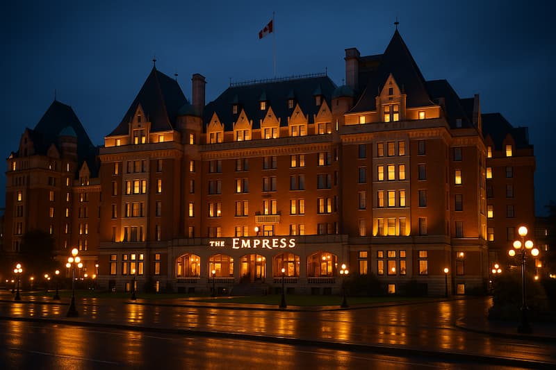 Fairmont Empress Hotel in Victoria BC